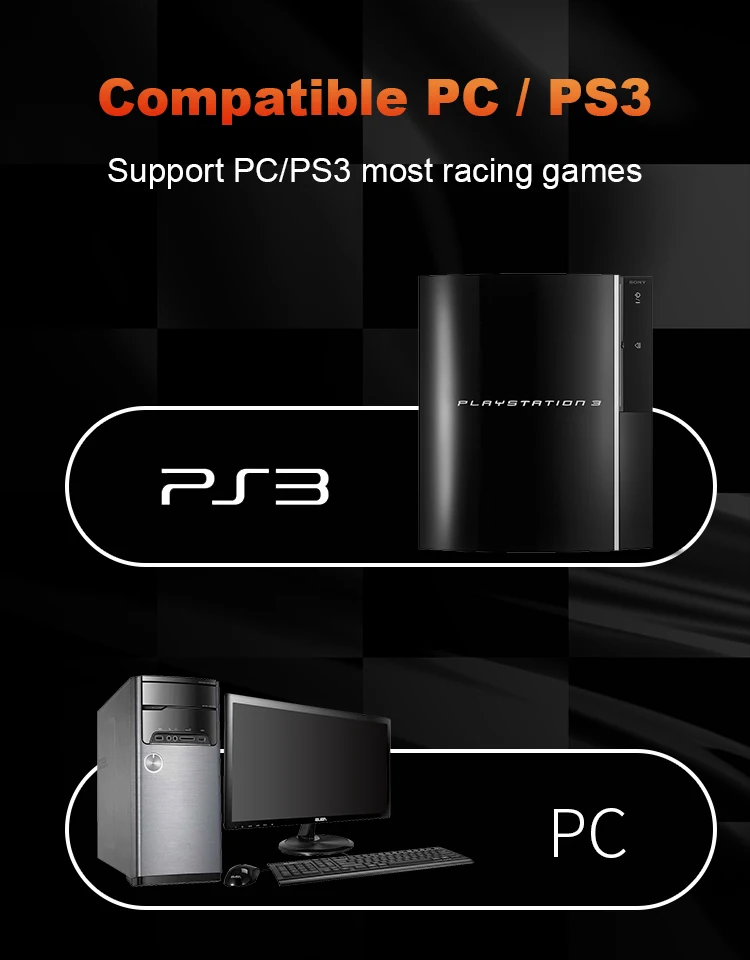 Данные лягушка гоночный руль для PS3 Игровой руль ПК Вибрация джойстики пульт дистанционного управления колеса привод для ПК