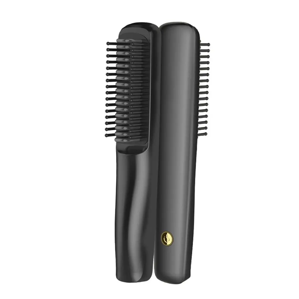 

Home Wireless Charging Hair Straightener Comb Portable USB Charging Hair Straightener Curling Hair Straightening Comb