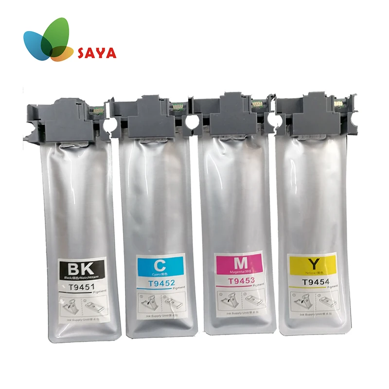 

SayaInjet T9451 T9452 T9453 T9454 Ink Cartridge With Chip Pigment Ink For Epson WorkForce Pro WF-C5790 WF-C5710 WF-C5290 WF-C521