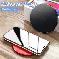 10w qi wireless charger for iphone 13 13pro 12 12promax 11 8 x xr xs max fast wireless charging for samsung s9 s8 note 9 s10