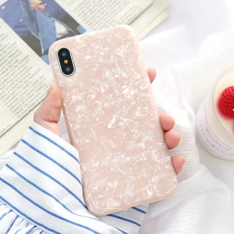Kexin блестящий чехол для телефона iphone XR 11 Pro XS Max X силиконовый роскошный с мраморным