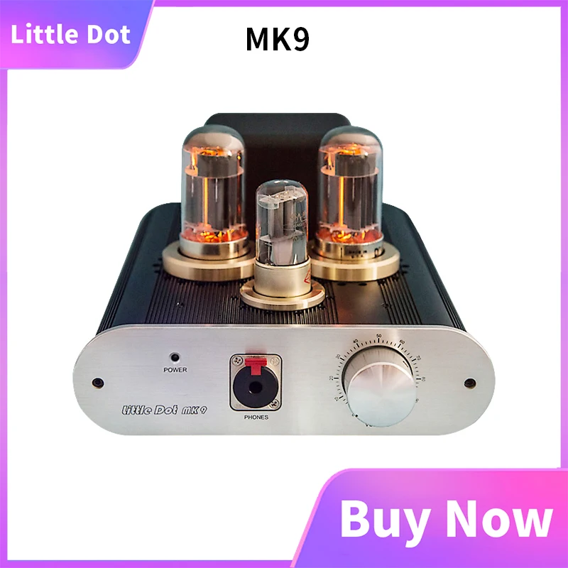 

Маленький Dot MK9 OCL 6N9P 6080*2 ламповый усилитель для наушников