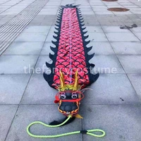 square dance 8 meters dragon dance single adult fitness dragon stage prop ornament costume