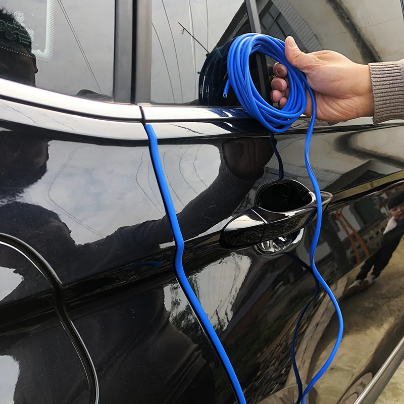 Автомобильный Стайлинг защитная полоса для края двери автомобиля литье наклеек