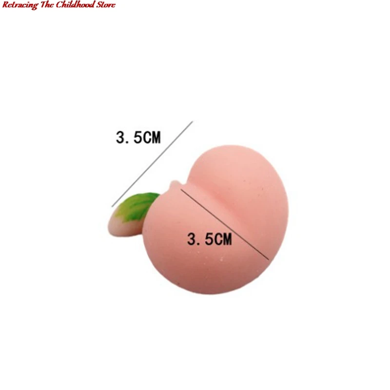 

Soft Squishy Peaches Cream Scented Super Slow Rising Stress Relief Squeeze Toys