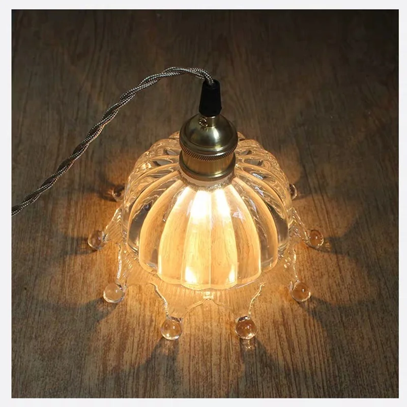 Европейская люстра в минималистичном стиле стеклянная подвессветильник ПА для