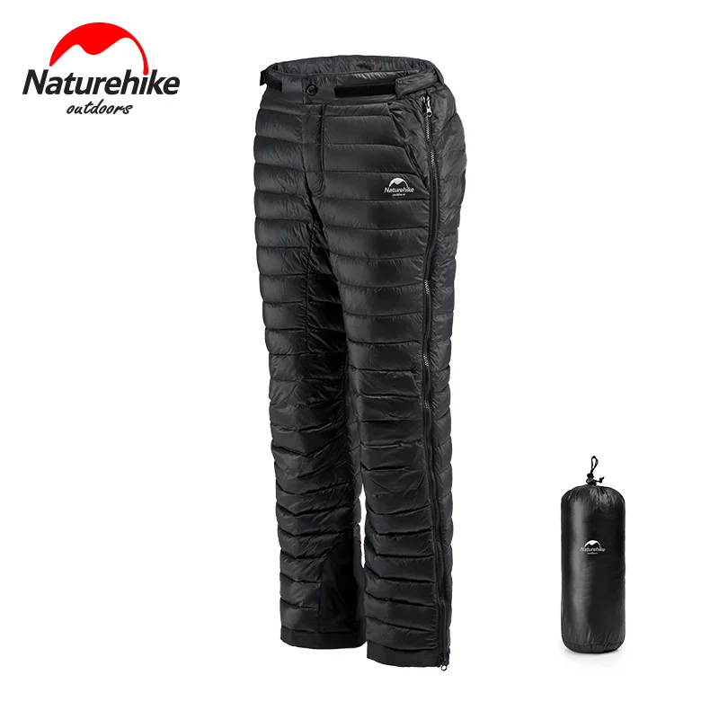Штаны Naturehike на молнии для мужчин и женщин двусторонние утепленные ветрозащитные