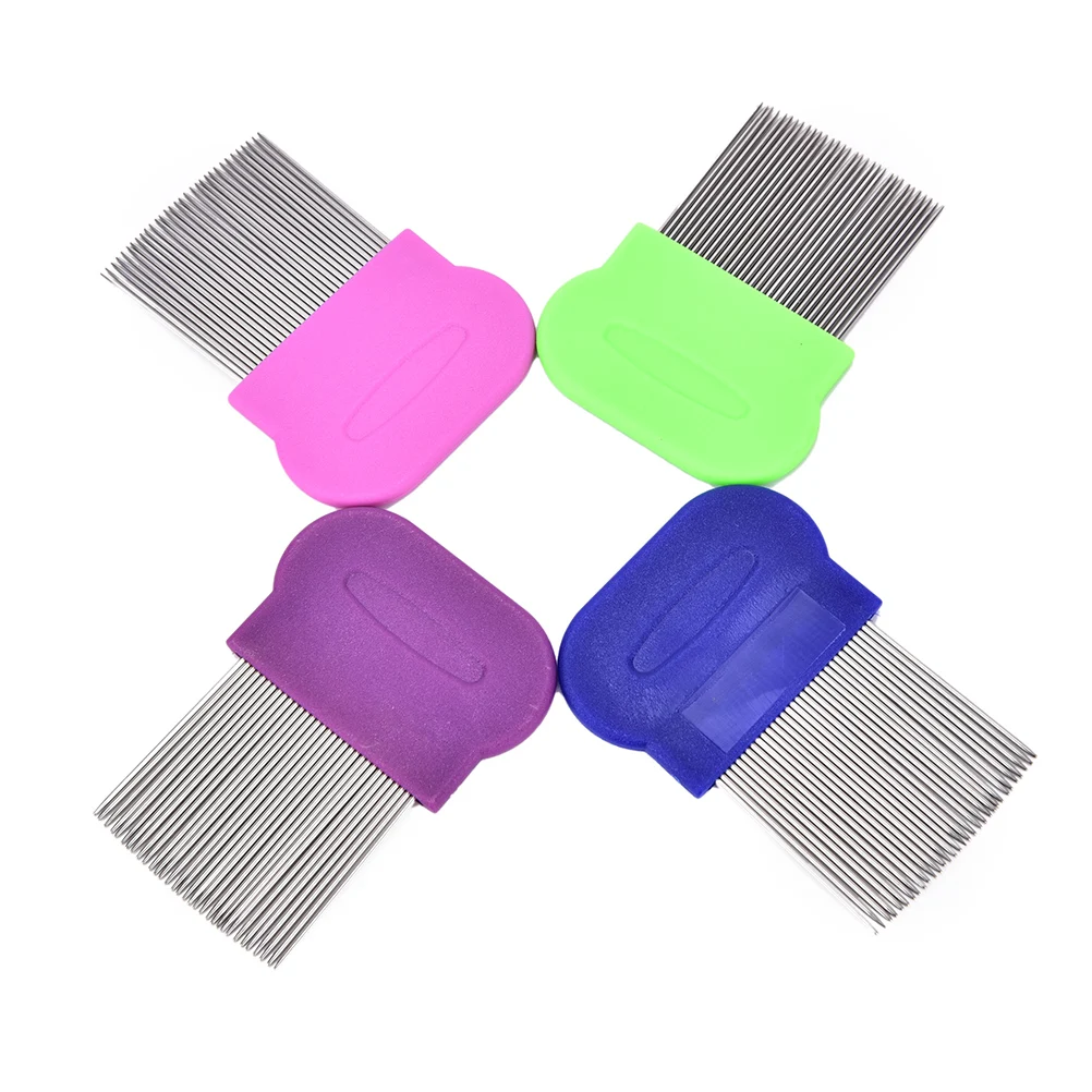 1 шт. гребень для чёрных волос из нержавеющей стали|Расчески| |