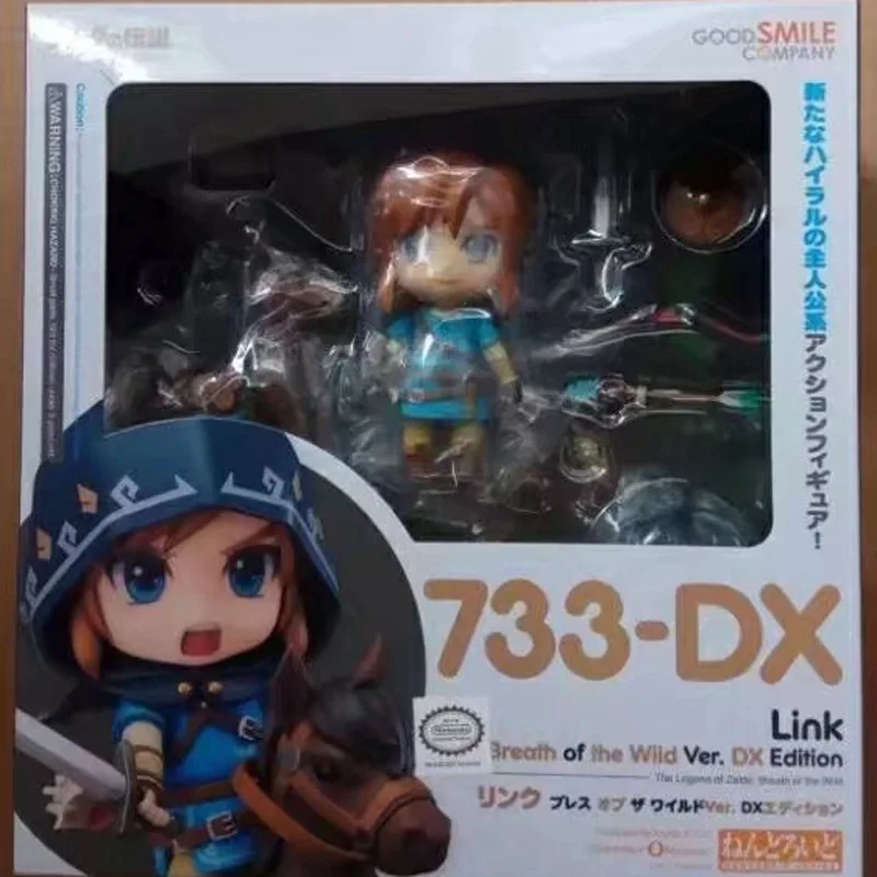

Figure Link 733-DX Breath of the Wild Ver DX Edition PVC Action Figure Collectible Model Toys Gift Doll For Children 10cm Gifts