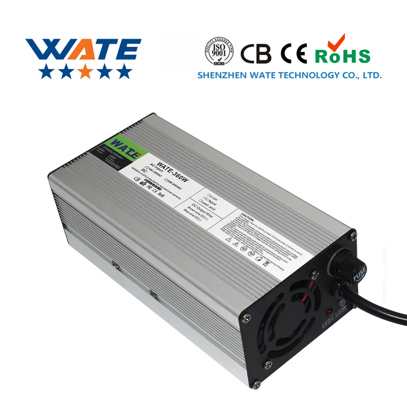 

37.8V 7A Charger 33.3V Li-ion Battery Smart Charger Used for 9S 33.3V Li-ion Battery High Power With Fan Aluminum Case