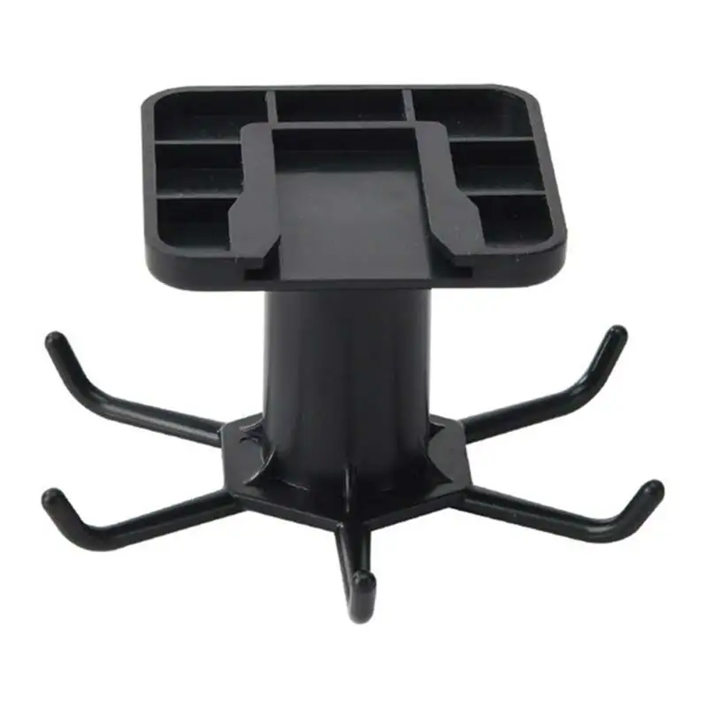 

Самоклеящиеся кухонные крючки с вращением на 360 градусов, 6 крючков, домашний настенный дверной крючок, крючок для сумок, одежды, галстуков, в...