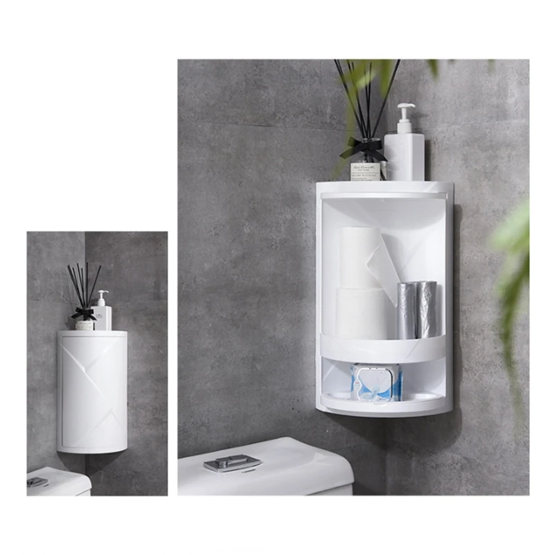 

Storage Rack Kitchen Holder Bathroom Rack Makeup Organizer Cosmetic Box Multi-Function Bathroom Kitchen Accessories