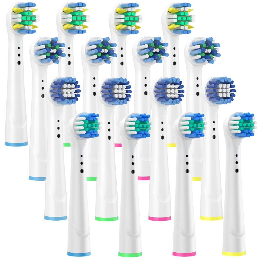 Electric Toothbrush Head For Oral B Electric Toothbrush Replacement Brush Heads 4Pcs/Set Tooth Brush Hygiene Clean Brush Head