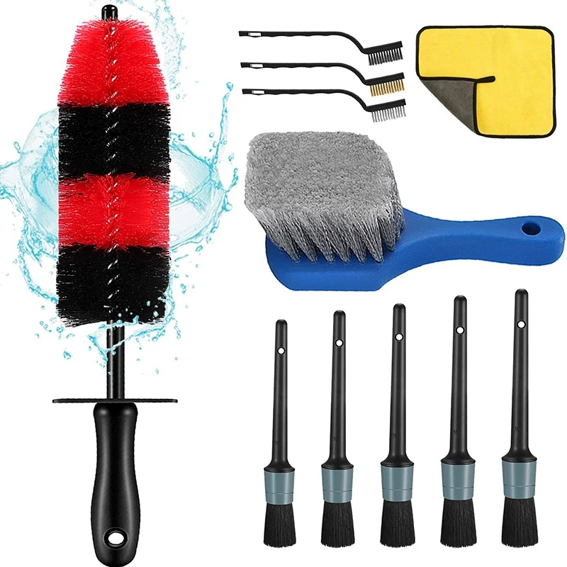 

for Car Tire Detail Brush Kit for Cleaning the Interior Appearance of the Car