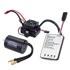 Высококачественный водонепроницаемый бесщеточный двигатель 3650 2300KV 3100KV 3900KV 60A ESC для Tamiya Traxxas 110 RC Car