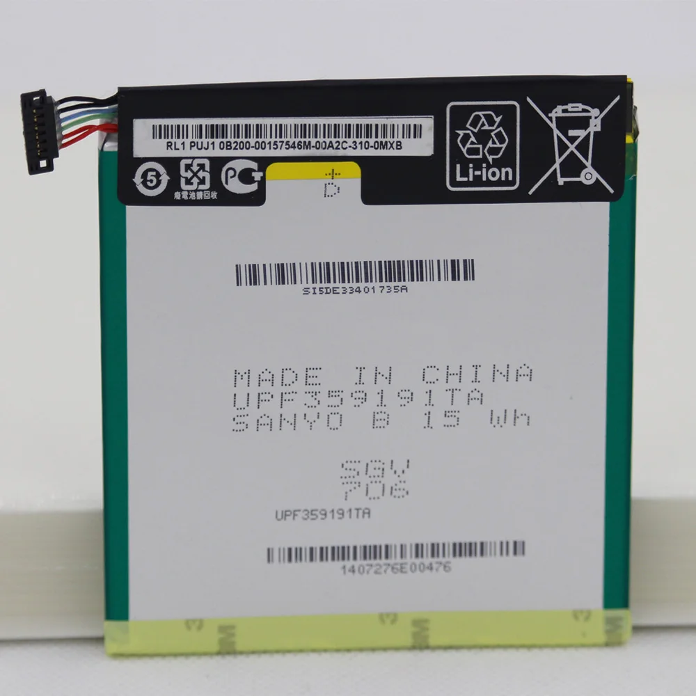 

ISUNOO 10pcs/lot 3950mAh C11P1303 Replacement Battery For Asus Google Nexus 7" 7 II 2 2nd Gen 2013 ME571 ME57K ME57KL K009 K008