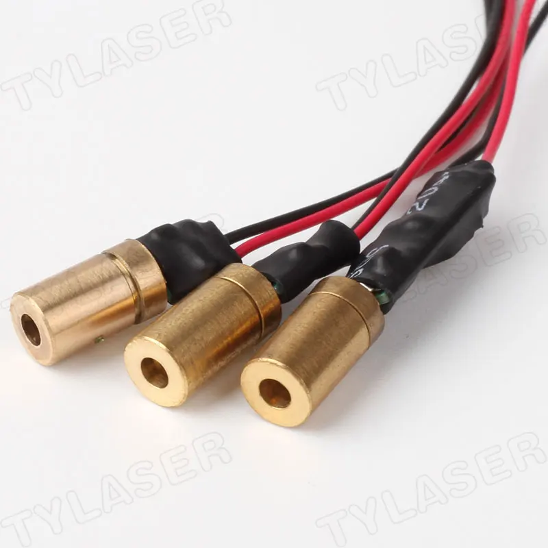 6 мм 650 нм 1 мВт красный точечный лазерный модуль промышленного класса APC