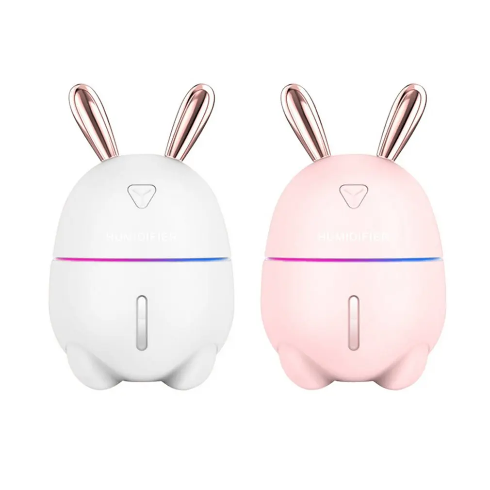 

Mini Air Purifier 300ml Usb Rabbit Aroma Essential Oil Air Purifier Humidifier Mute Humidifier Portable Desktop Home Car