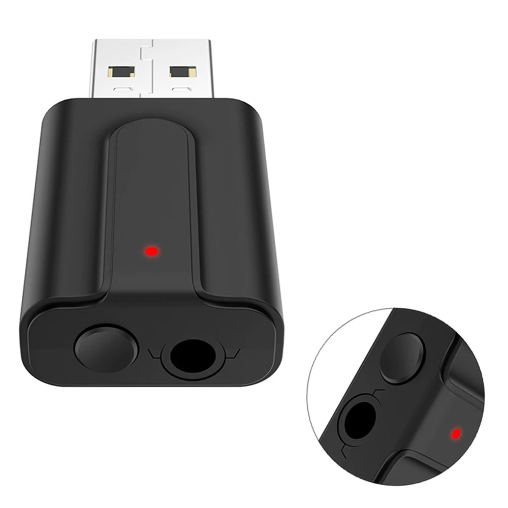 Новый мини 2 в 1 5 0 Bluetooth аудио приемник передатчик 3 мм AUX для автомобиля ТВ ПК
