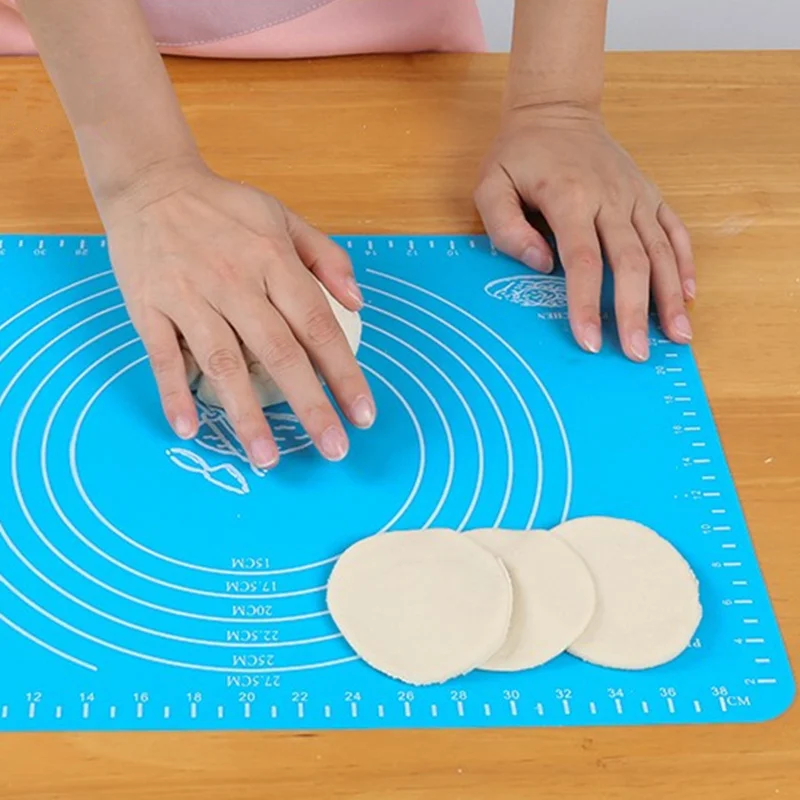 New Silicone Rolling Cut Mat Sugarcraft Fondant Cake Clay Pastry Dough Baking Mats Liners | Дом и сад