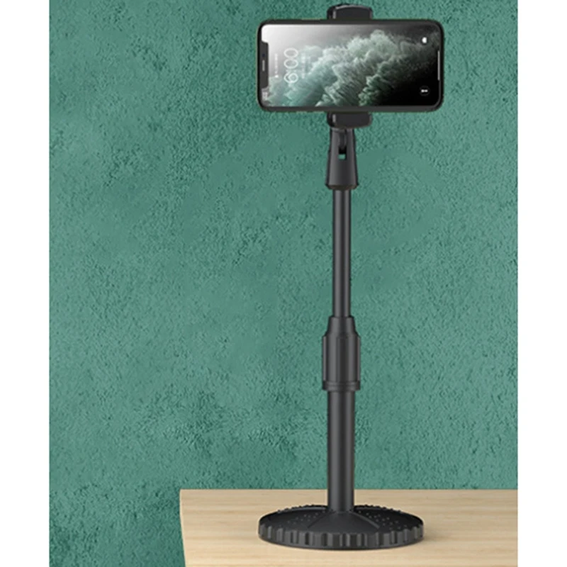 

Desktop Disc Lazy Mobile Phone Holder, Retractable, Rotatable, Lifting, and Multifunctional Mobile Phone Holder