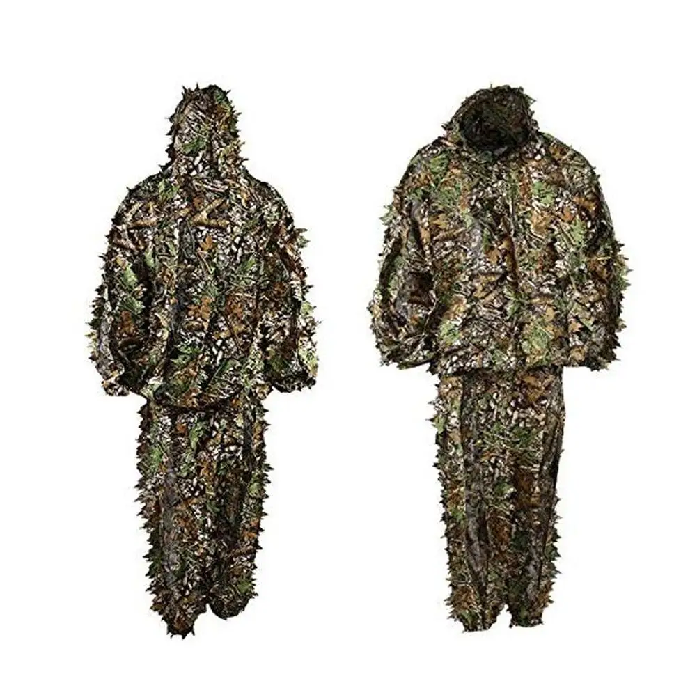 

Outdoor Leaf Camouflage Clothing Hunting Fans Geely Clothing Camouflage Clothing Forest Camouflage Clothing Suit