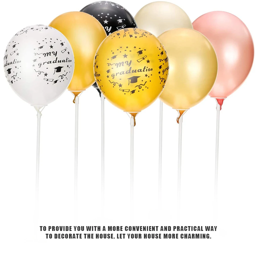 

10pcs Balloon Holder Plastic Support Set Wedding Party Table Decoration Stand Balloon Base Stick