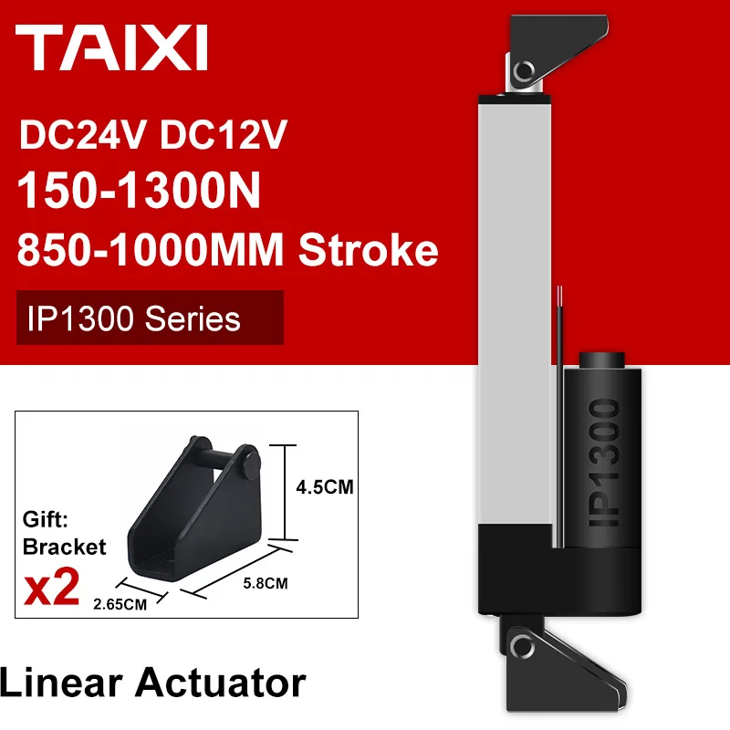 

1000mm Stroke Linear Actuator 850mm 900mm 950mm Auto Lift Table DC12V DC24V Volt 1000N 750N Remote Wifi App Control High Speed