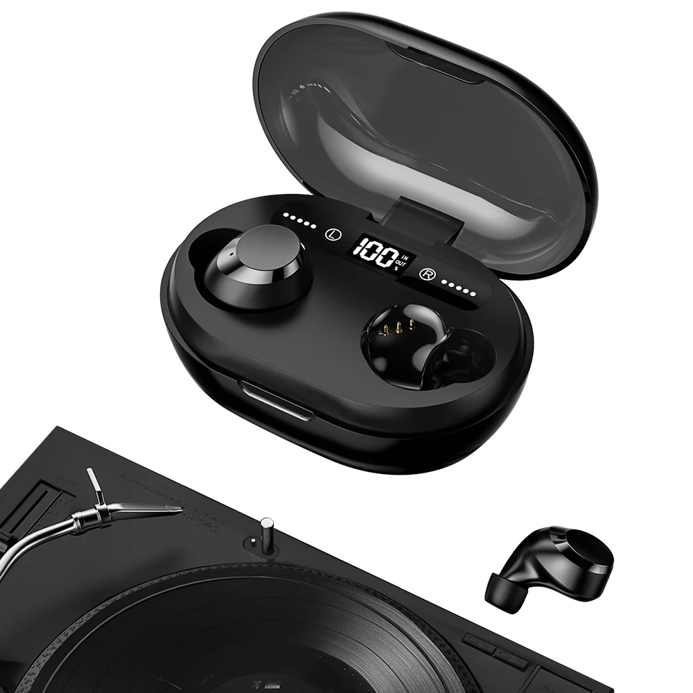 TWS C8S бинауральные Bluetooth 5,0 наушники сенсорное управление беспроводные наушники 8H время воспроизведения Водонепроницаемая гарнитура с шумоподавлением