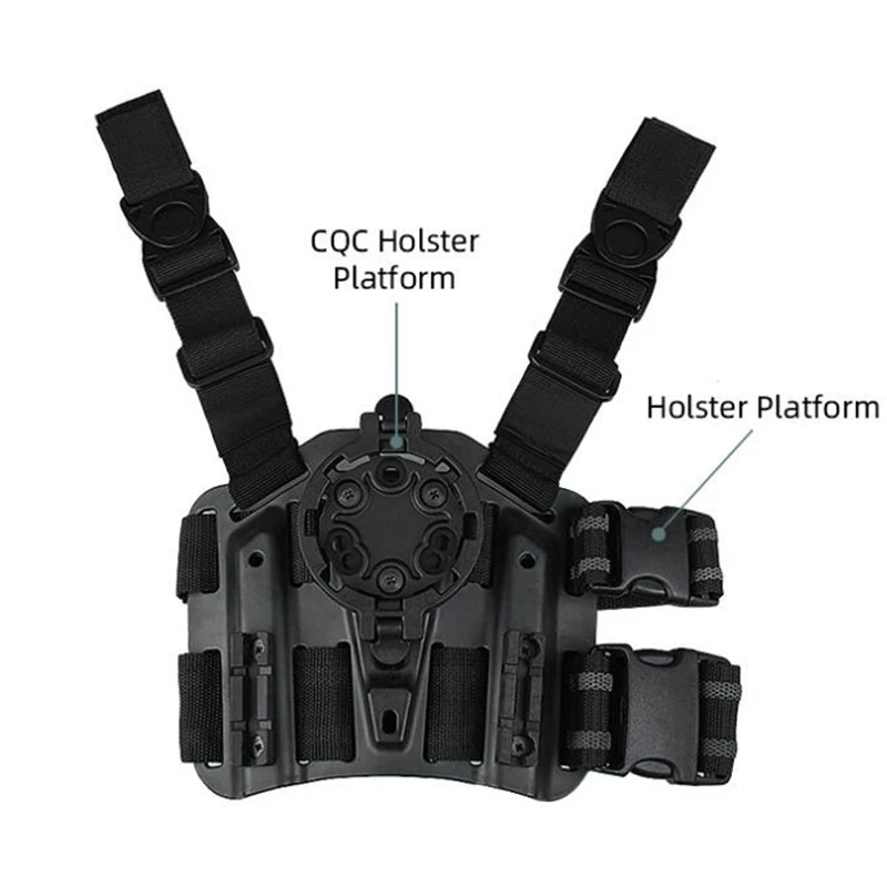Охотничья кобура для пистолетов CQC платформа Glock 17 19 Beretta M9 Чехол пистолета Quick Release