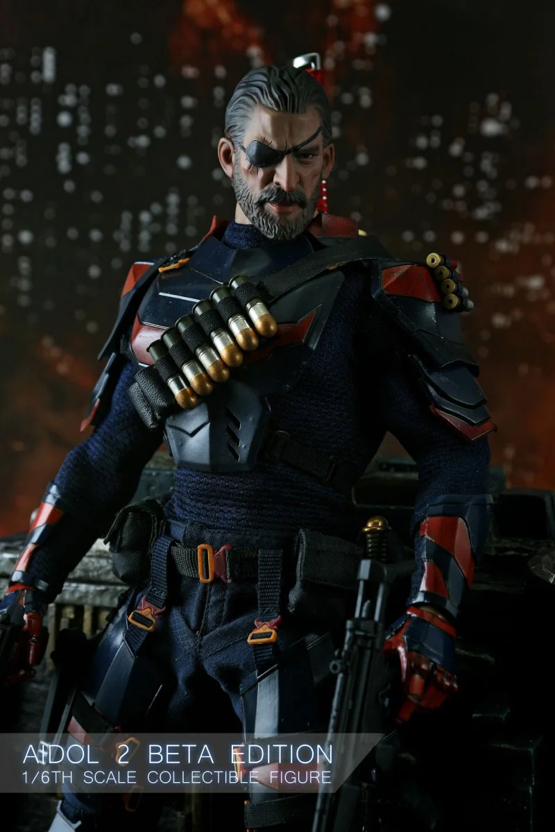1/6 Scale Art Figures AIDOL 2 BETA Deathstroke head sculpt/mask vision figure Collection Deluxe Versio Hot Toys Collections