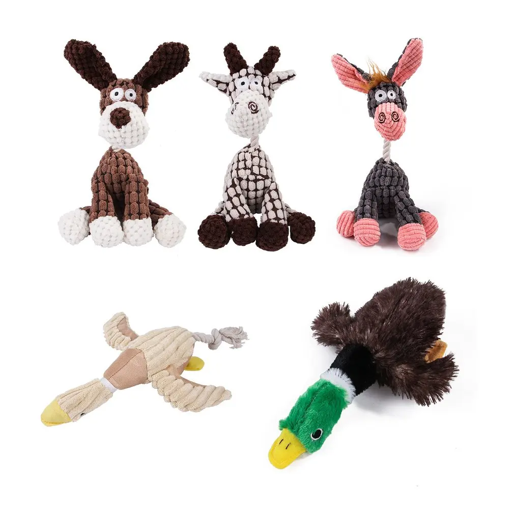 

Игрушки-пищалки для собак, дикая гусиная игрушка, чистящие зубы, для щенков, товары для тренировок, Обучающие плюшевые игрушки для собак, 30 с...