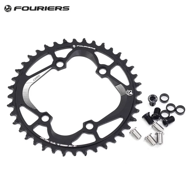 Звездочка велосипедная fouкурьерская 96PCD 9CBCD MTB узкая широкая 34T-40T звездообразная