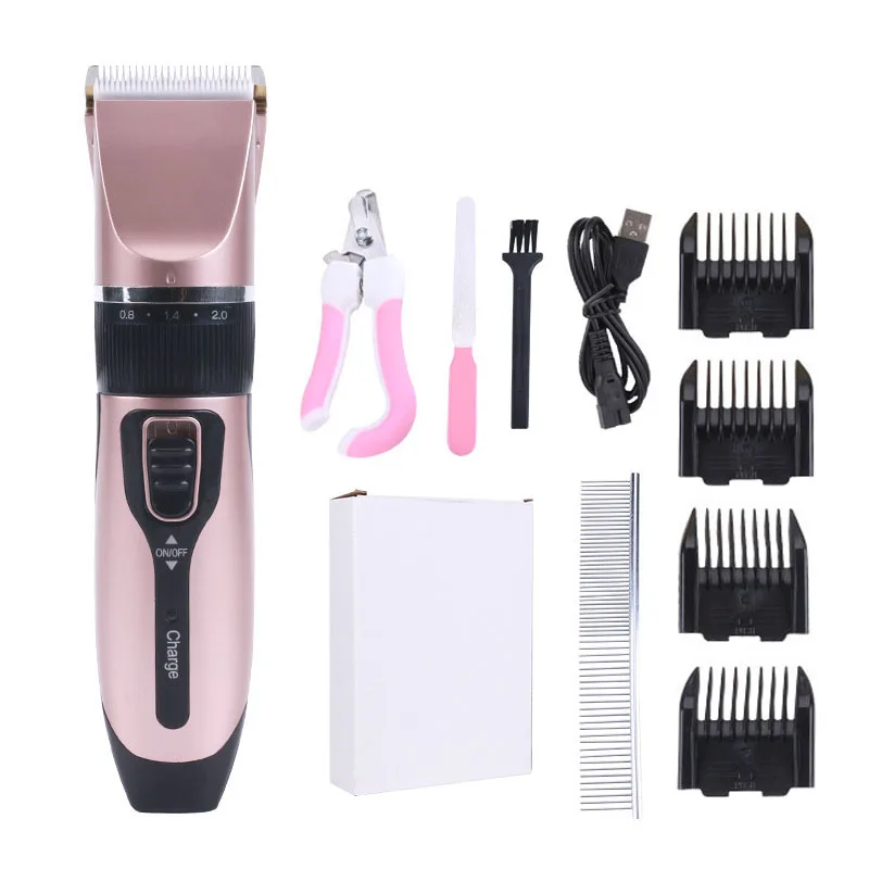 Перезаряжаемый комплект для ухода за шерстью домашних животных электробритва