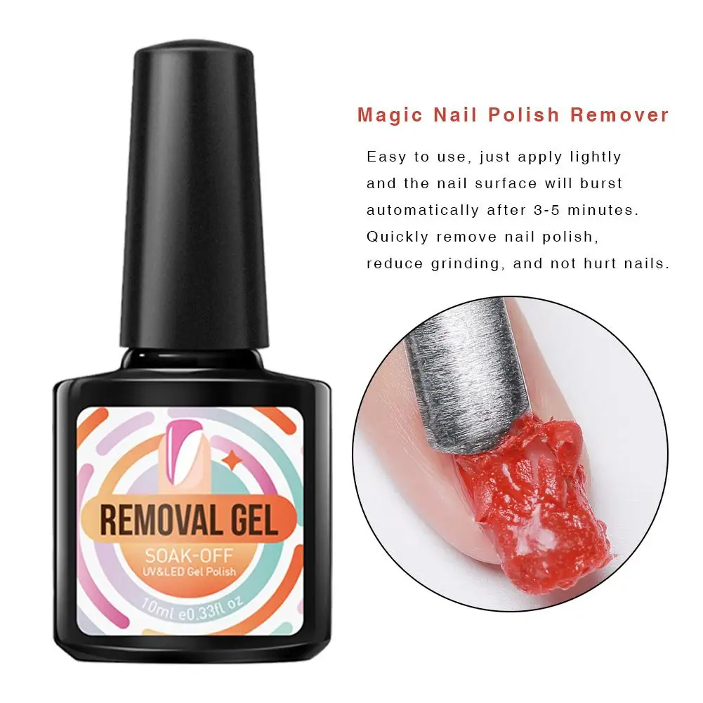 Новый 15 мл УФ светодиодный Гель лак для ногтей Burst Magic Remover удаления замачивания