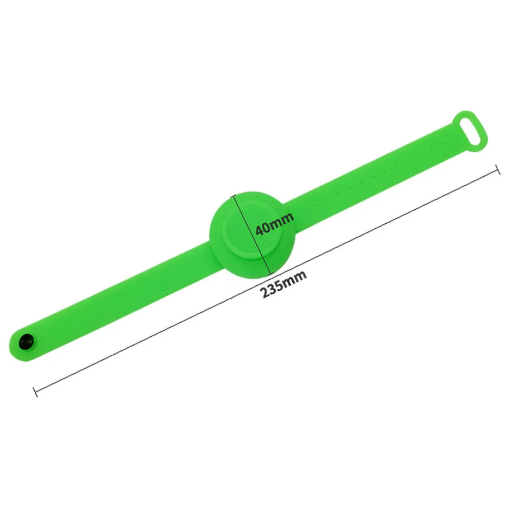 Горячая Новинка для взрослых детей жидкий Браслет Ручной Диспенсер Гель мытья