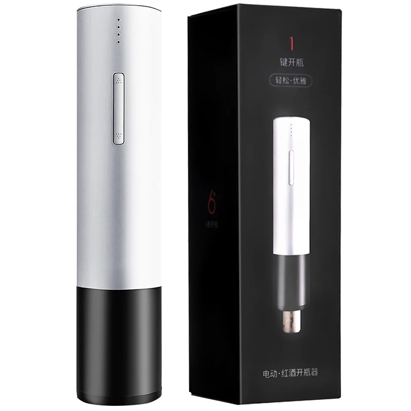 Xiaomi Портативный электрический USB Перезаряжаемый штопор для бутылок вина