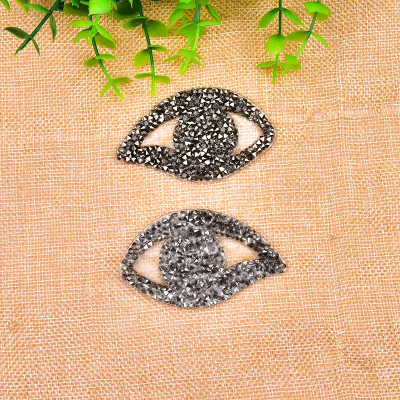 10 шт./пакет нашивки для глаз разразы Модные индивидуальные мотивы горячей