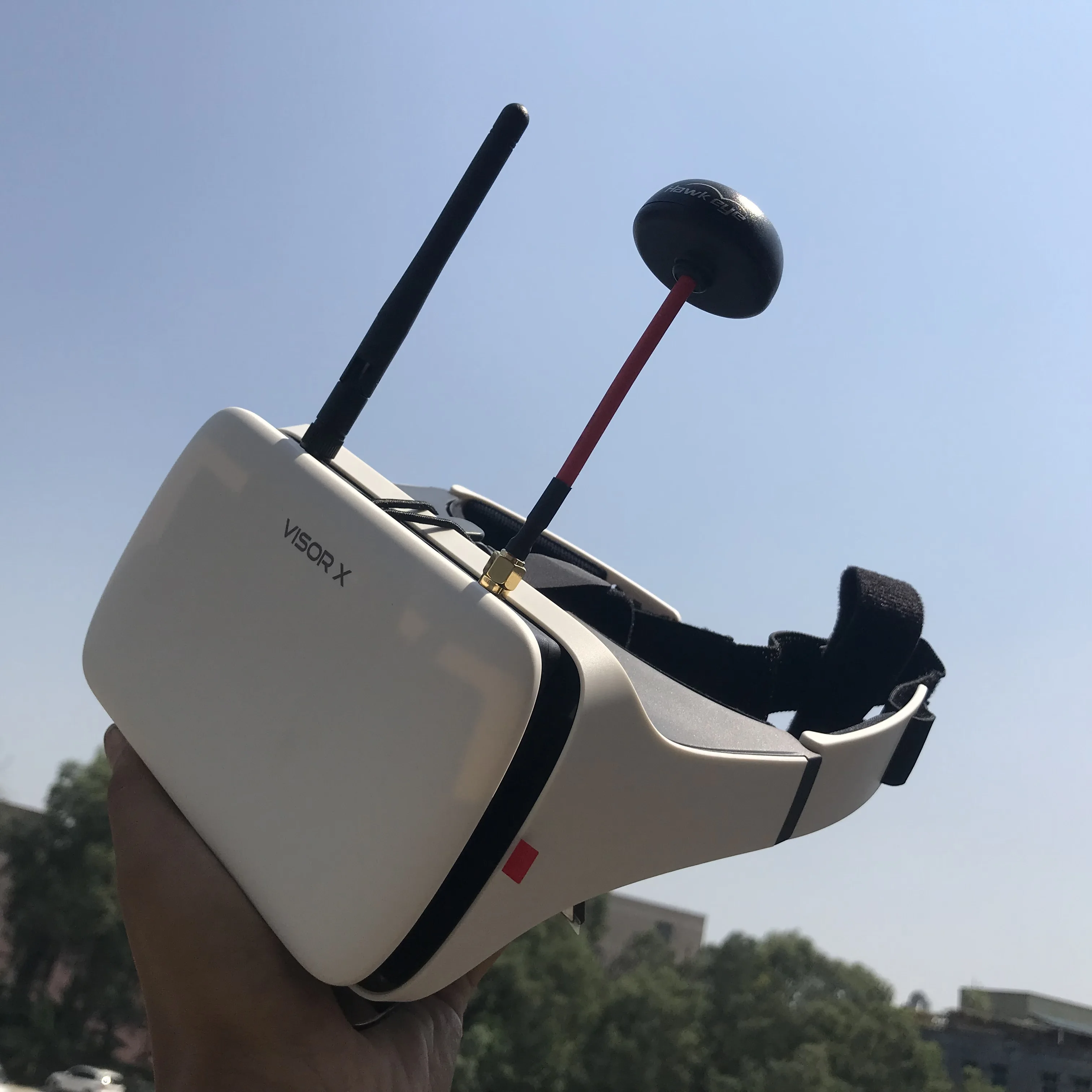 Hawkeye FPV очки головной износ ar очки ж/маленький пилот 5 дюймов FPV монитор приемник для близорукости встроенный рефрактор для радиоуправляемого дрона