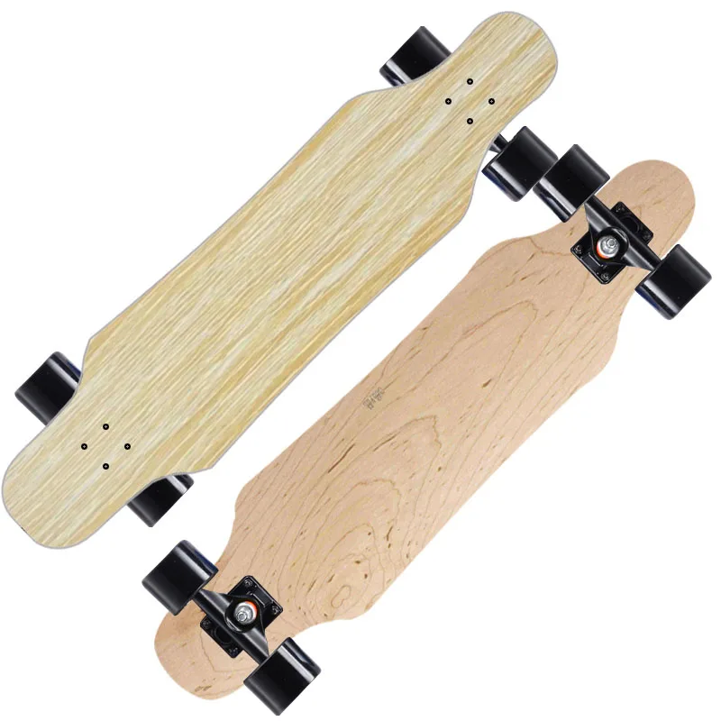 

Jusenda Skateboard Single Rocker Double Concave Mini Cruiser Penny Board Deck Skate Board 24inch Maple Longboard DIY Blank Part