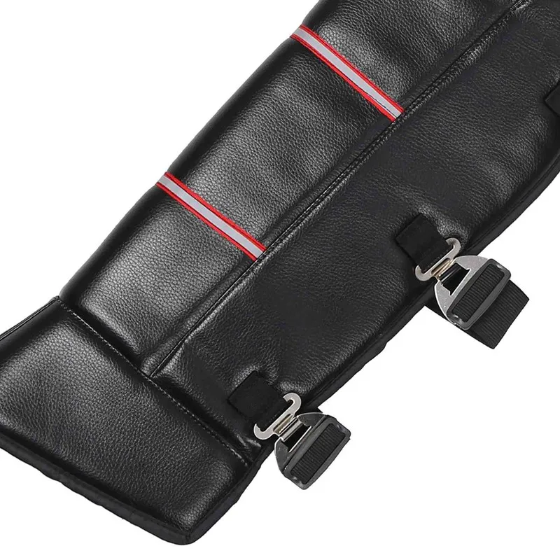 1 пара 28 35 дюймов искусственная кожа ветрозащитная гетры регулируемый ремешок