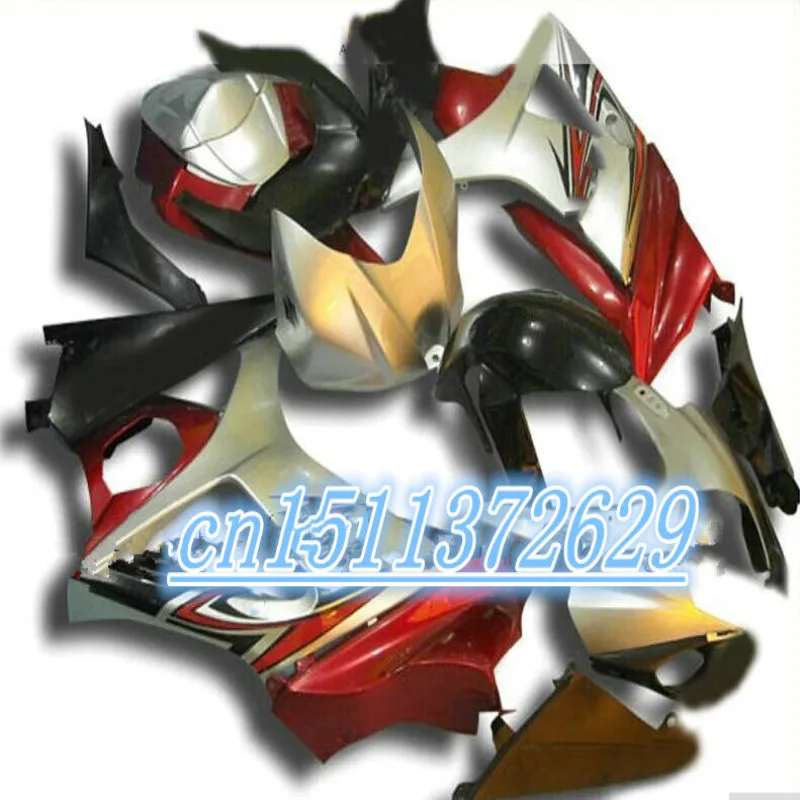 

Новый обтекатель для кузова A GSX-R1000 Red silver K7 07 08 для SUZUKI GSXR1000 GSXR 1000 GSX R1000 2007 2008 K7