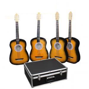 Появившись 4 Гитары от чехол четыре фокусы магия весело ментализм Porps иллюзий |