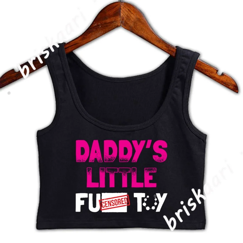 Daddy's Little Girl игрушки секс Ddlg укороченный Топ для женщин S XXL Досуг Фитнес