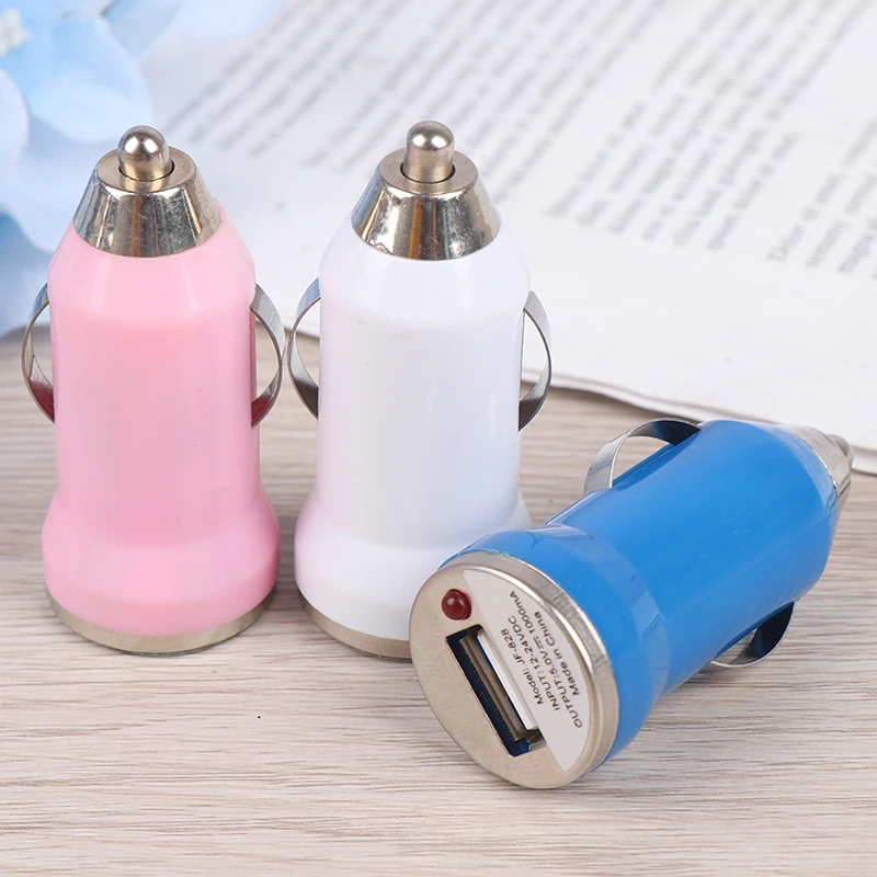 Двойной Переходник USB для зарядки в машине цифровой светодиодный дисплей