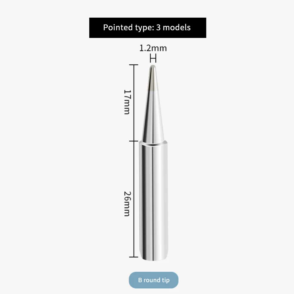 

Popular 936 900M-T-B 900M-T-I 900M-T-IS Soldering Station Soldering Iron Tip Sting Welding Tools Head Ponta de ferro de solda