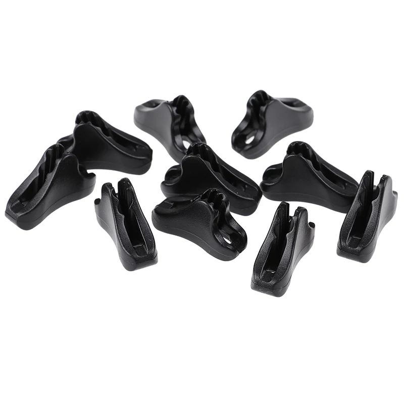 10 шт./партия ветронепроницаемые палатки ветровая веревка Аллигатор зажим для