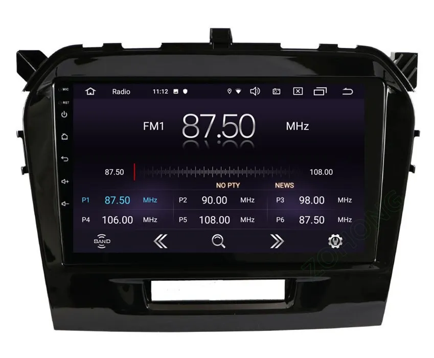 4G 2.5D RAM2Gb Android9.0 для Suzuki Vitara- автомобильный Радио мультимедийный плеер gps навигация Авторадио Стерео автомобильный dvd-плеер
