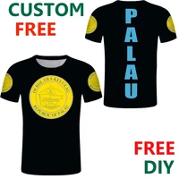 palau t shirt summer custom mens yeallow t shirts free customize name and magic number on american jersey usa island clothing
