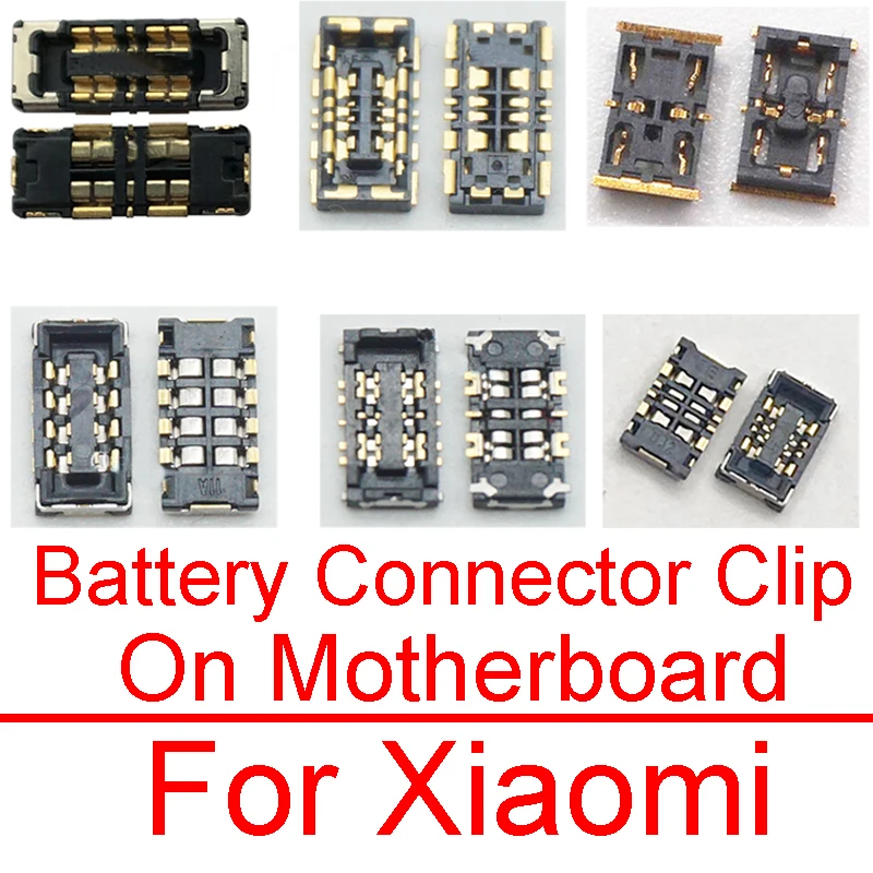 Зажим-соединитель FPC для материнской платы аккумулятора 2 шт. Xiaomi Note 3 Mix 2S Max Mi F1 A1